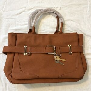 Elegant Tan Women's Handbag